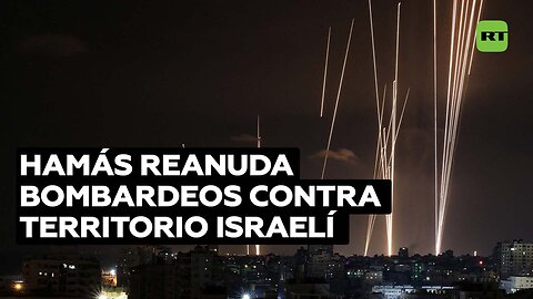 Hamás lanza decenas de misiles contra Tel Aviv