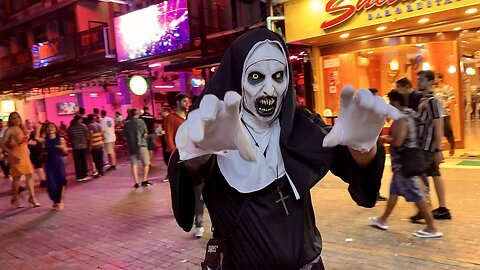 Halloween in Pattaya Thailand 2023 ~ Walking Street ~ Soi 6 ~ Soi Buakhao