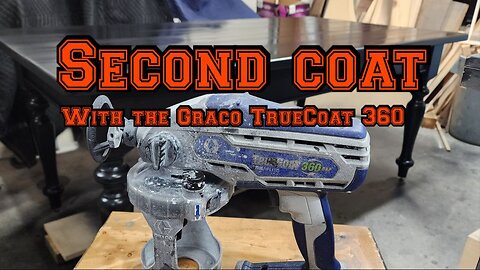Painting with the Graco Truecoat 360 DSP Sprayer
