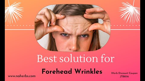 The ultimate solution for forehead wrinkles from your home #with_herbs #vegan_skin_care #skin
