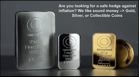 Are you looking for a safe hedge against inflation? We like Gold, Silver, or Collectible Coins