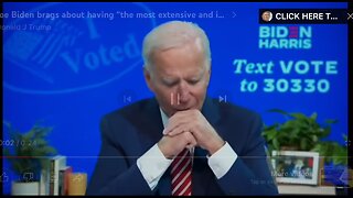 joe Biden bragging about voter fraud