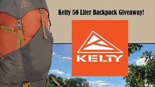 Kelty 50 Liter Backpack Giveaway. Subscribe To Win!