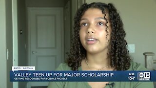 Valley teen up for major scholarship