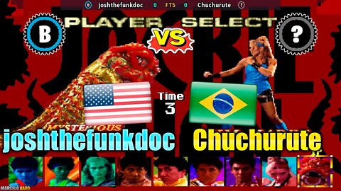 Jackie Chan in Fists of Fire (joshthefunkdoc Vs. Chuchurute) [U.S.A. Vs. Brazil]
