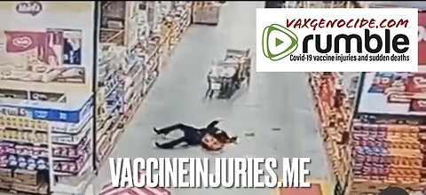 “Sudden Adult Death Syndrome” Caught On Film At Grocery Store 💉(2022)