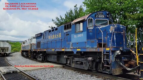 Reading and Northern & Delaware Lackawanna at Taylor & Scranton Pa. May 14 2022 #RailFanRobMosley