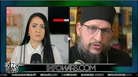 Maria Zeee & Fr. Peter Heers on Infowars - WW3 & The Prophecies of the Saints