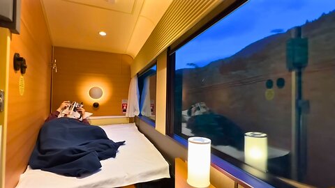 Solo Travel on Japan’s First Class Overnight Train | West Express Ginga Premier