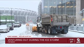 Winter storm continues to impact Cincinnati area