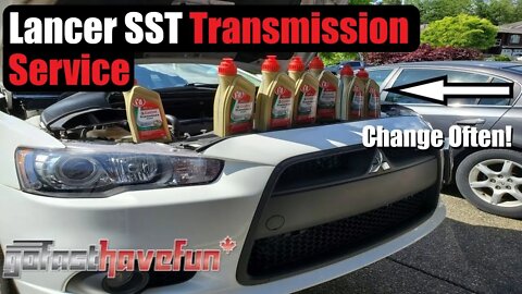 Lancer Ralliart, SST Transmision service Castrol Transmax Dual Clutch Fluid | AnthonyJ350