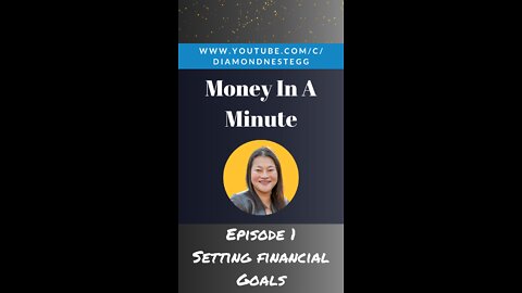 Money In A Minute | Setting Financial Goals