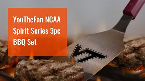 YouTheFan NCAA Spirit Series 3pc BBQ Set
