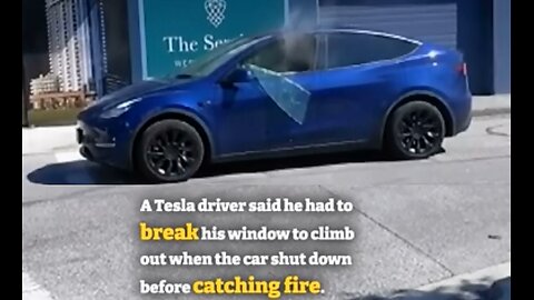 ►🚨▶◾️⚡️⚡️ Tesla Crematorium:"I had to kick out the window!!"