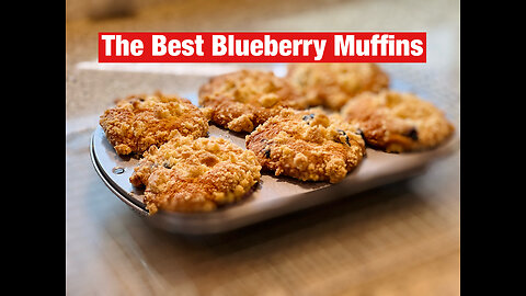 The Best Blueberry Muffins