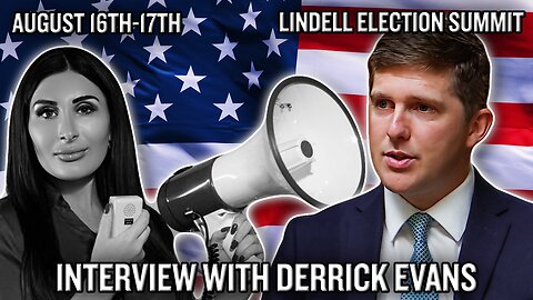 Laura Loomer Interview With J6 Defendant Derrick Evans at Lindell's Election Summit