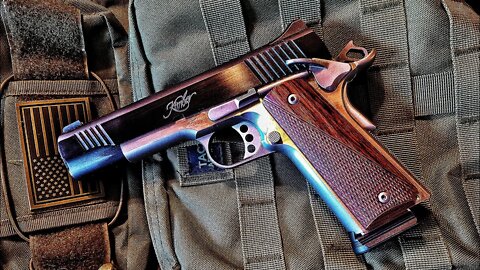 Kimber Custom 2 1911 Range Review Chapter 2, breaking in a new steel target