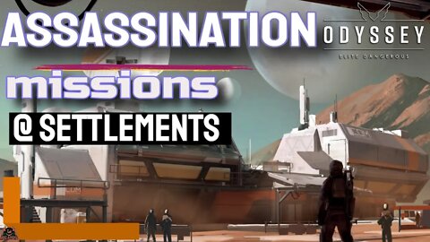 Sneaky Assassination Mission // Elite Dangerous Odyssey