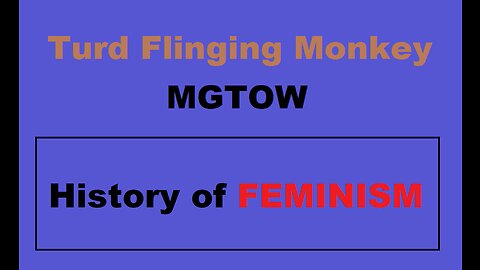 MGTOW Talks - The HISTORY of FEMINISM and Why TFM HATES Cherry-Picked Data
