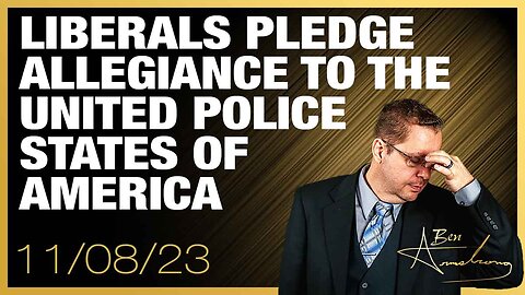 Liberals Pledge Allegiance to the United Police States of America