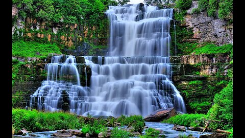 Forest Waterfall: Soothing Nature Sounds for Deep Relaxation and Calm