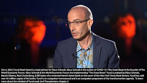 Yuval Noah Harari | "The Old Systems of the World Are Becoming Dysfunctional & Are Crumbling. We Can't Really Try to Go Back to Some Previous Golden Age. We Need to Look Forward & to Establish a New System & a New Order for the 21st