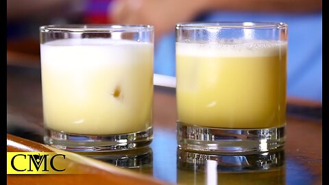 Whiskey Sour Drink: Egg White vs. Vor Faba Foamer (Aquafaba)