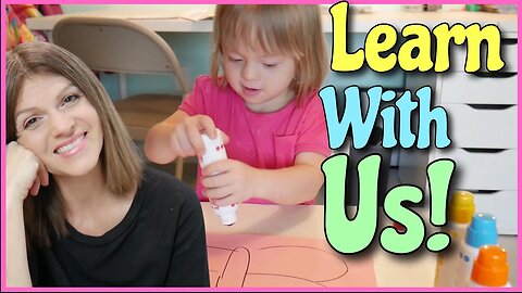 Down Syndrome Learning Activities at Home TIPS & TRICKS || Stickers & Dot To Dot Activity Preschool