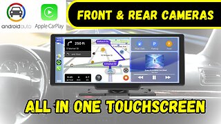ALL IN ONE? Podofo Dashcam, Wireless Carplay, Android Auto, Backup Camera & Touchscreen Review!