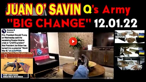Juan O Savin: Q's Army "BIG CHANGE"!!
