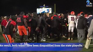 Large fight at City, Poly football game