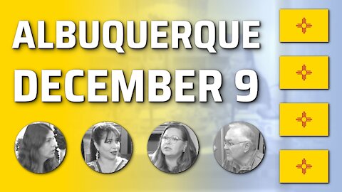 Becca, Audrey, Shirley, And Bob In Albuquerque, New Mexico, December 9, 2021, #4