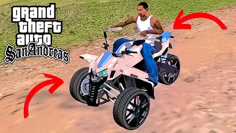 Secret Tricycle Nagasaki Bike Location in GTA San Andreas (Cheat Code)