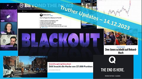 🔎 Truther Updates vom 14.12.2023 - Blackout 💥📽🔮