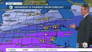 Winter Storm Warning Wed/Thu