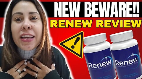 RENEW - ((⚠️⛔NEW BEWARE!⛔⚠️)) - Renew Review - Renew Reviews - Renew Salt Water Trick - Renew Pills