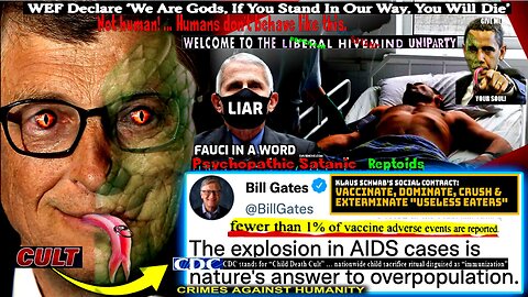 'Turbo-AIDS' Set To Kill BILLIONS After 'Disease X' Rollout, Gates Insider Warns (Elite Psychopaths)