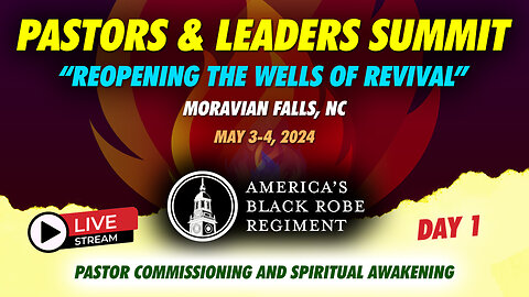 Pastors & Leaders Summit "Reopening The Wells Of Revival" - Moravian Falls, NC, May 3 (Day 1) PART 2