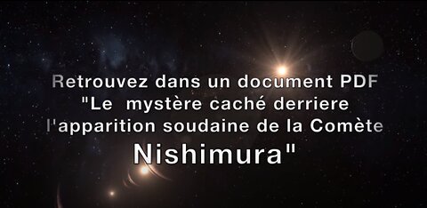Le mystère du Dragon à travers lapparition de la comète Nishimura