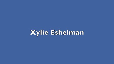 XYLIE ESHELMAN SPEAKING TRUTH TO POWER