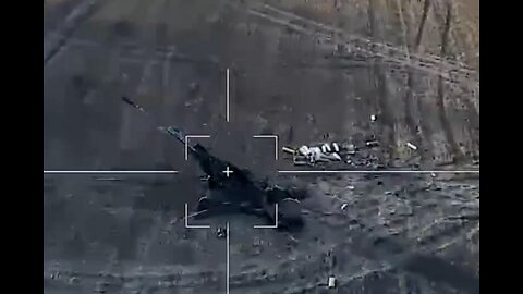 Russian Lancet-3 kamikaze drone destroys American M777 howitzer
