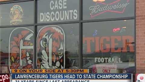 Lawrenceburg Tigers' run at Indiana state championship has town abuzz