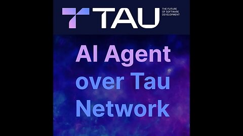 AI Agents Over Tau Network | TAU - AGORAS 💎 #tau #taunet #taulanguage #aiagents #tauchain