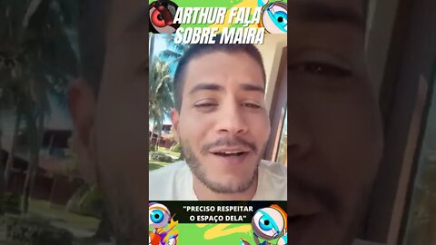 ARTHUR FALA SOBRE MAÍRA SE AFASTAR DE REDES SOCIAIS #shorts #corta #arthuraguiar