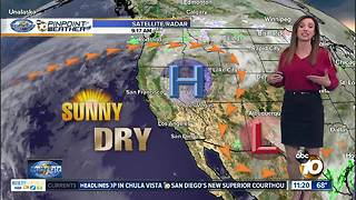 10News Pinpoint Weather with Meteorologist Megan Parry