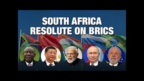 How is South Africa dealing with western pressure on BRICS summit?