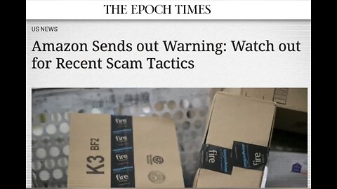 DATA SHOWS AMERICANS TARGETED💵🛍️BY AMAZON RELATED SCAM🏪🛒💫