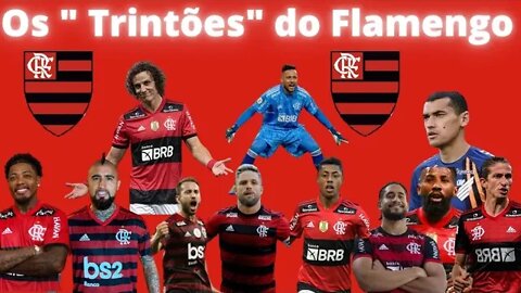 Os Trintões do Flamengo! 11 jogadores com mais de 30 anos que estão no elenco do Mengão