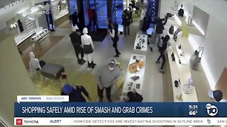 Shopping safely amid rise of smash-and-grab crimes