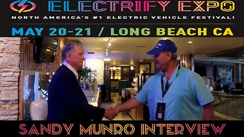 Sandy Munro Interview at Electrify Expo Long Beach 2023.